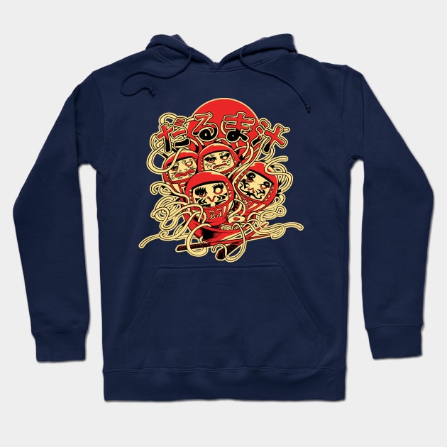 A daruma soup Hoodie by TomiAx